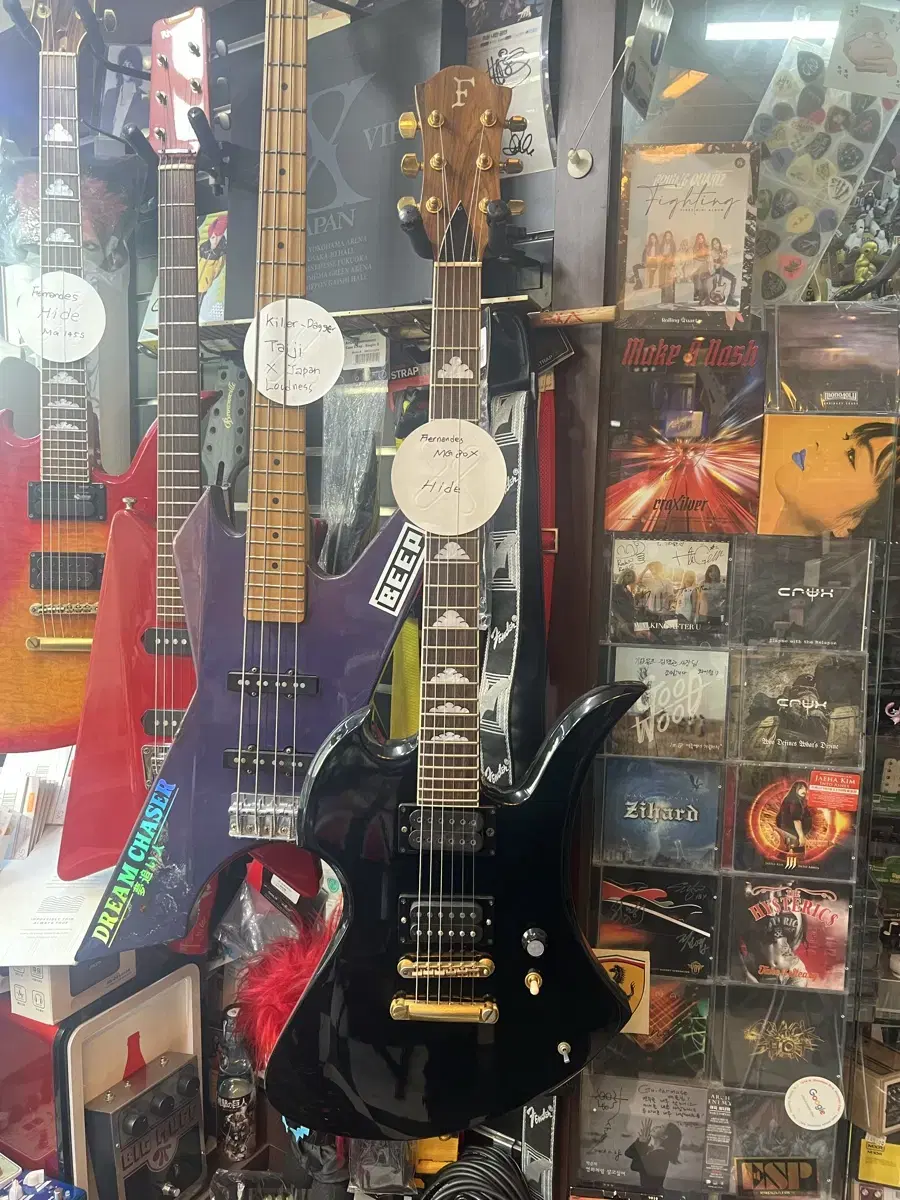 【期間限定5/31迄 値下げ】FERNANDES MG-80X (X HIDE) Fernandes MG-80X Hide Signature Black 1991 – Topshelf